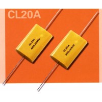 CL20A轴向金属化聚酯薄电容器(扁平型)