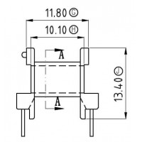 EE-1606/EE-16臥式(5+5PIN)