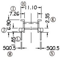 EPC-1301/EPC-13卧式(5+5PIN)