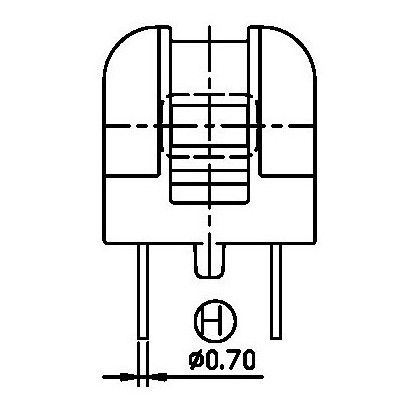 RH-UU-1019/UU-10卧式 四槽(2+2PIN)