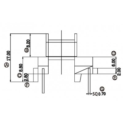 金达成-EE-1648/EE16卧式(5+4)PIN