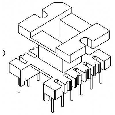 金达成-EI-2802/EI28立式(6+6)PIN