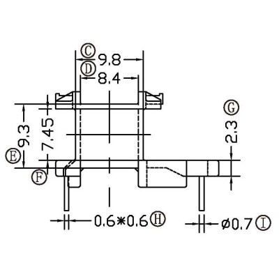 CF-1611-1/EE16立式(5+2)PIN
