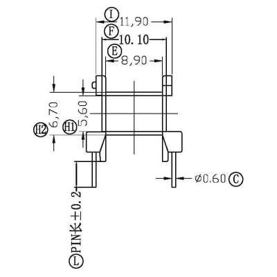 EE16(5+5)P卧式单槽/EE-1611-2