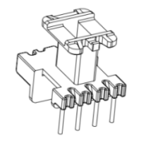 HXB-EE1306-1 EE13安规立式4+2针