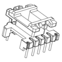 HXB-EI1654 EE16 EE1608加宽安规立式5+1+2针