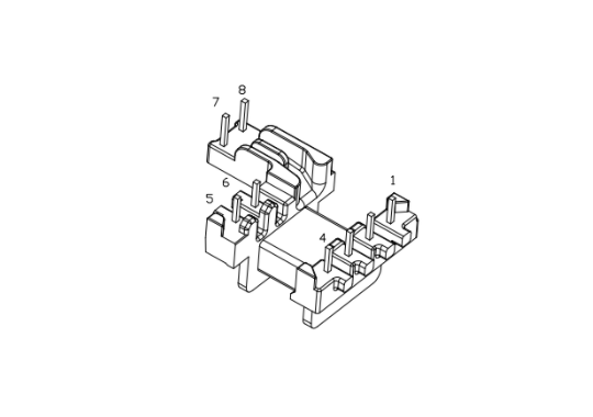 HXB- EM1503 EM15直插卧式4+2+2针