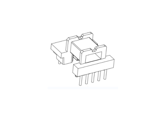 HXB- EM1802 EM18安规卧式2+5针图1