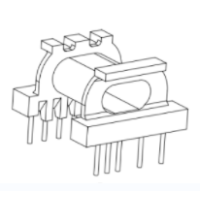 HXB-EPC1702 EPC17直插卧式5+6针