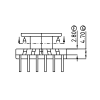 HXE-EQ2402 EQ24安规立式4+6针