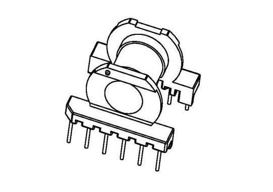 金达成-ER-2812-1 ER28卧式(6+6)P带VD 针径 Φ0.8 排距 25.0 脚距 5.0