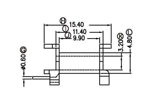 金达成-EPC-1705 EPC17立式(5+0)P 针径 Φ0.6 脚距 3.0